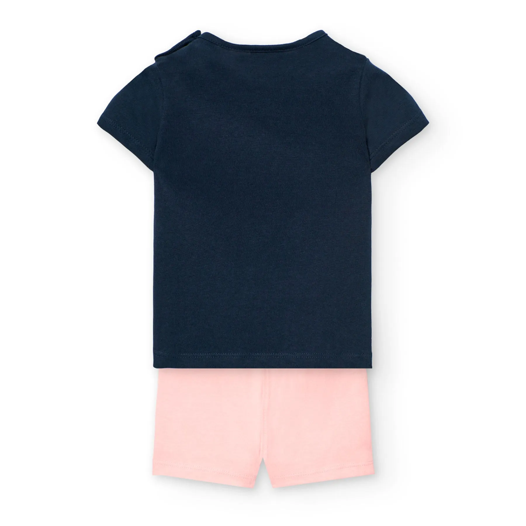 Boboli 2 Piece Cool Girl T-Shirt And Shorts Outfit