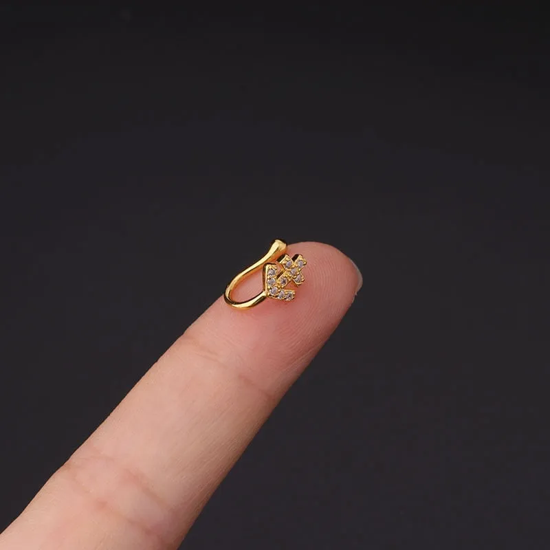 BodiModi Nose Ring Gold Clips