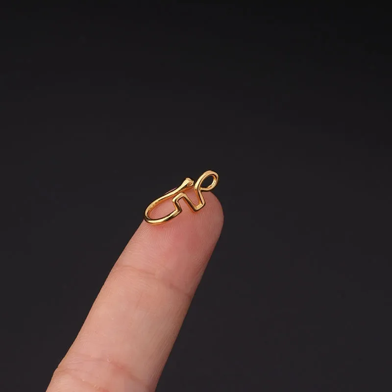 BodiModi Nose Ring Gold Clips