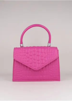 Bolsa Crossbody Cocodrilo Cadenas