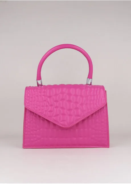 Bolsa Crossbody Cocodrilo Cadenas