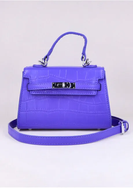 Bolsa Crossbody Estructurada Textura