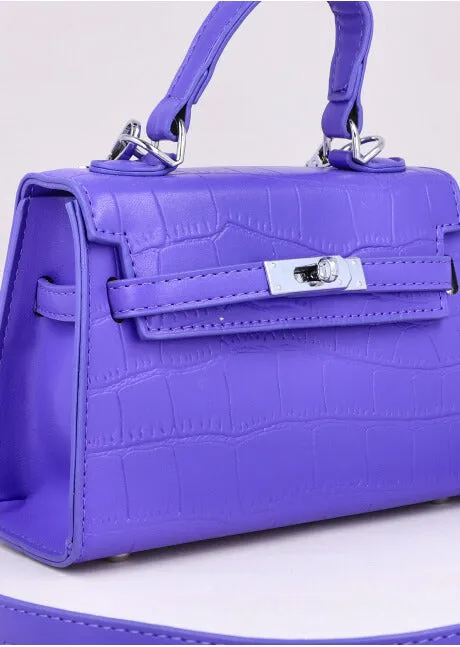 Bolsa Crossbody Estructurada Textura