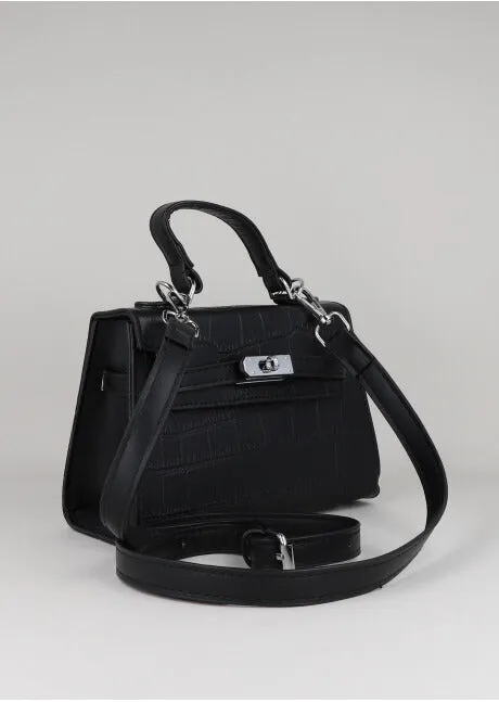 Bolsa Crossbody Estructurada Textura