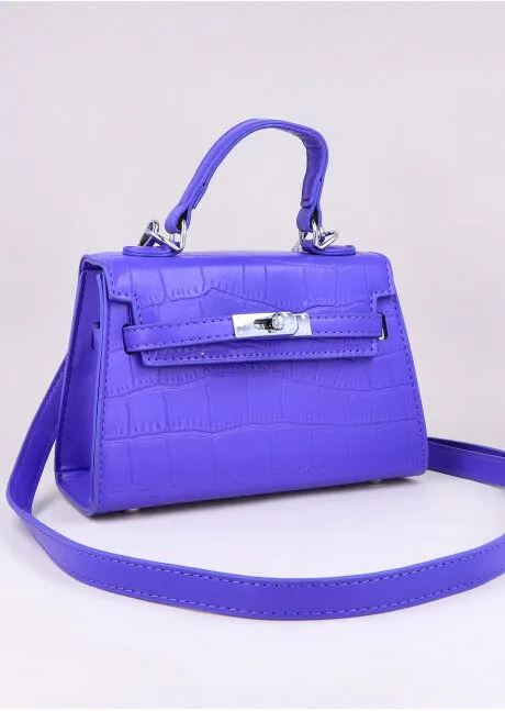 Bolsa Crossbody Estructurada Textura