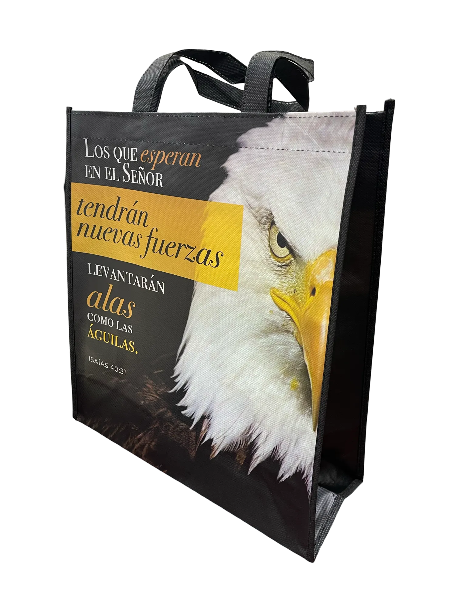 Bolsa para Compras con Versículo Bíblico- Isaias 40:31