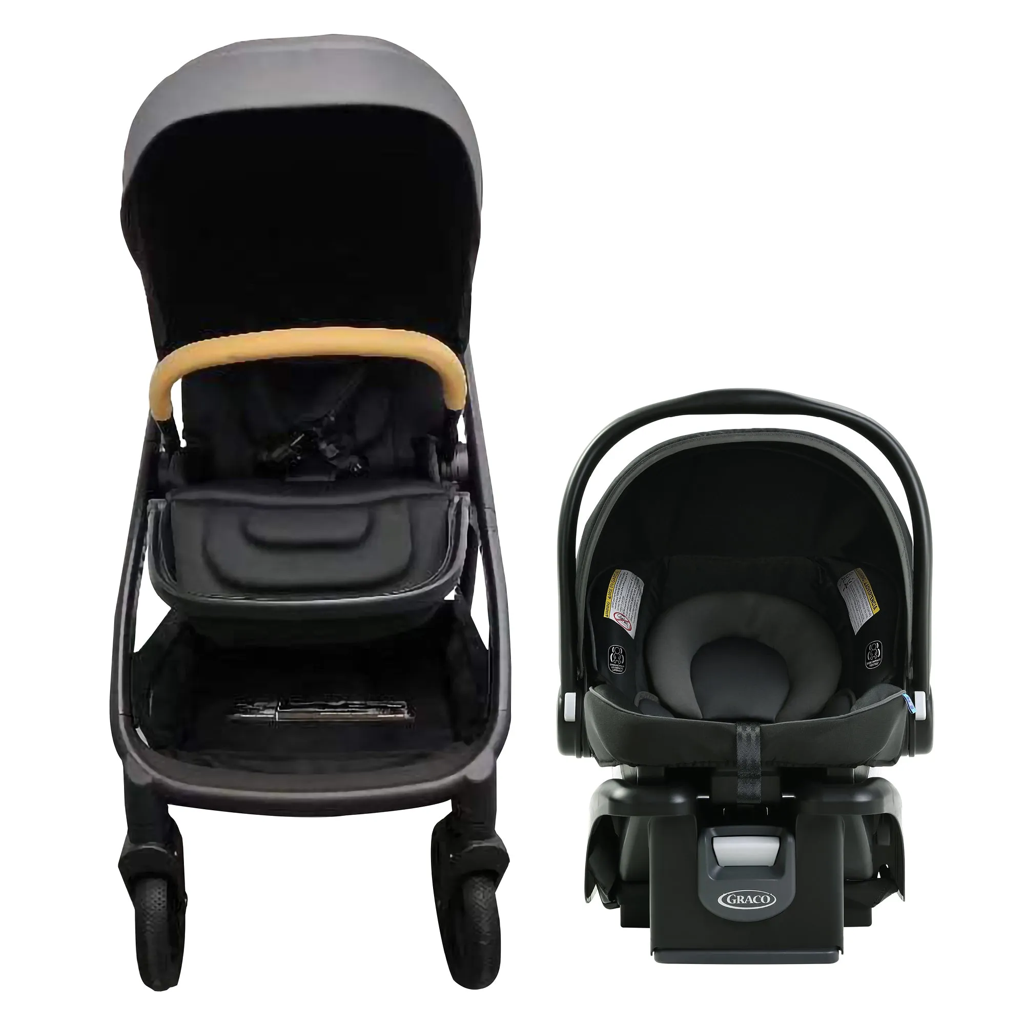 Boobeyeh stroller s1 black and gray