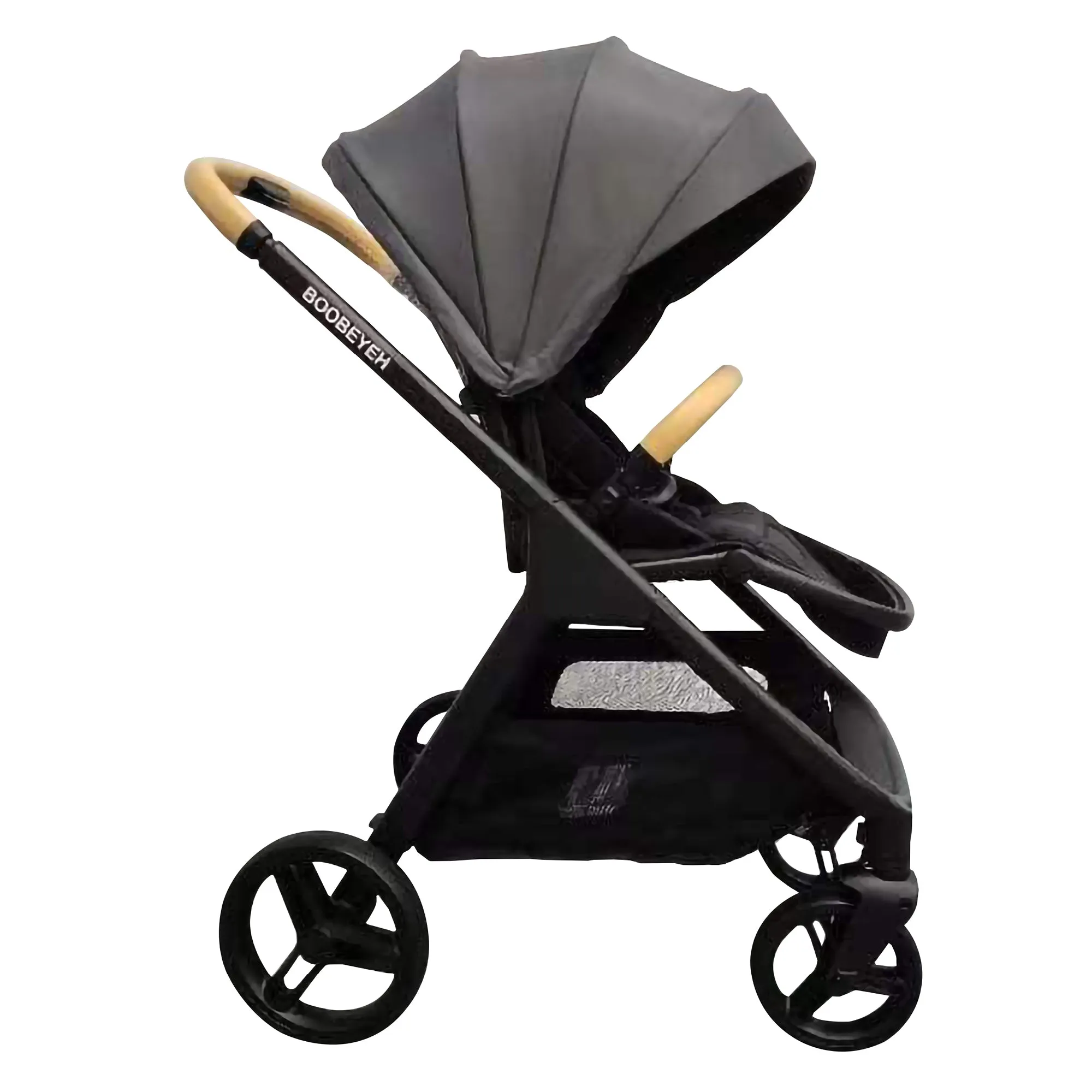 Boobeyeh stroller s1 black and gray