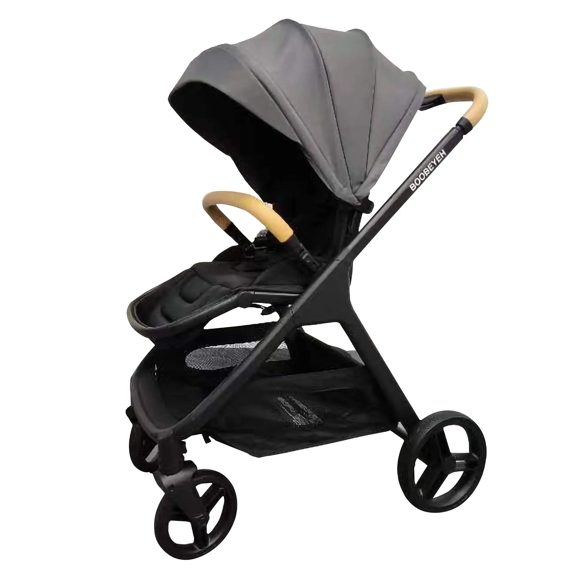 Boobeyeh stroller s1 black and gray