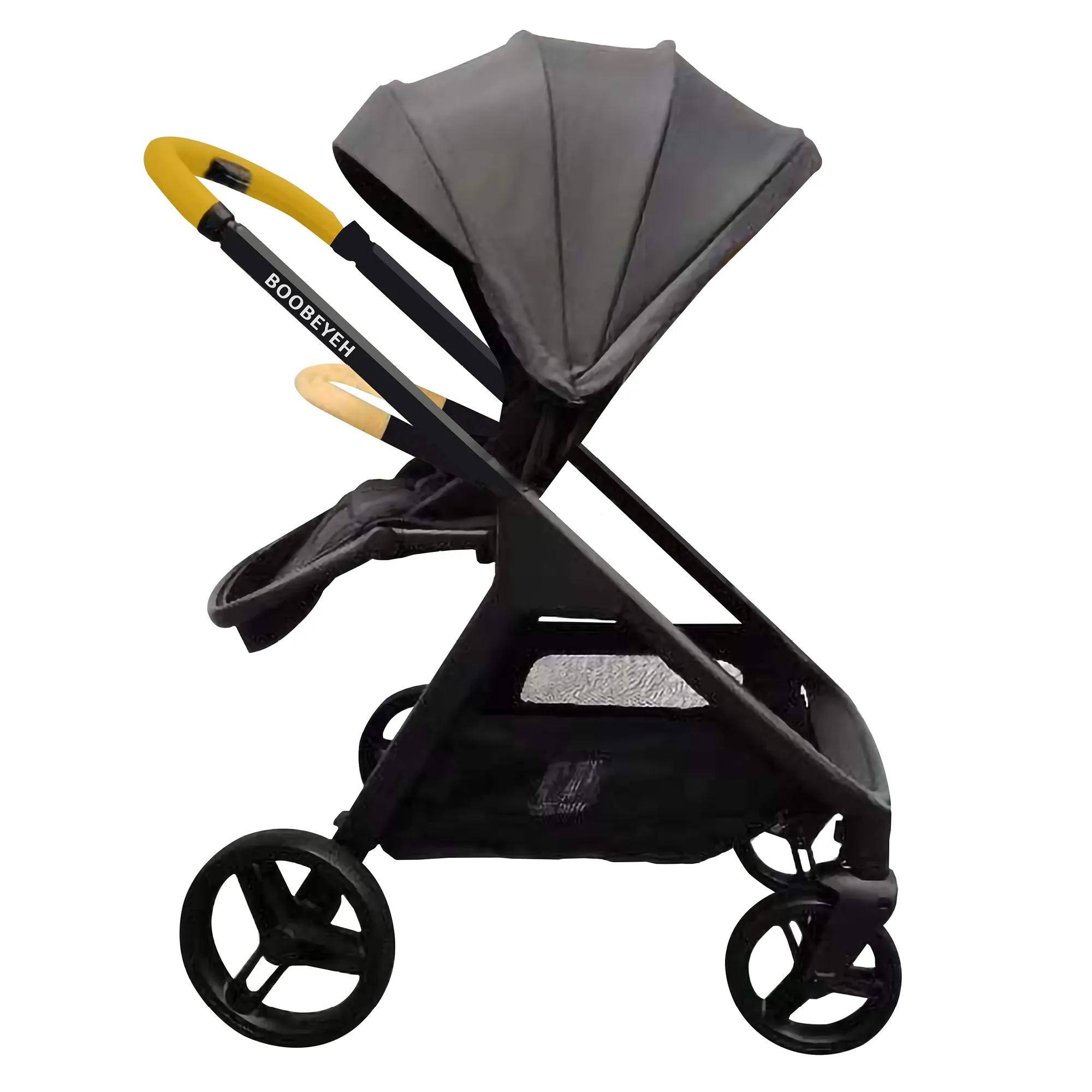 Boobeyeh stroller s1 black and gray