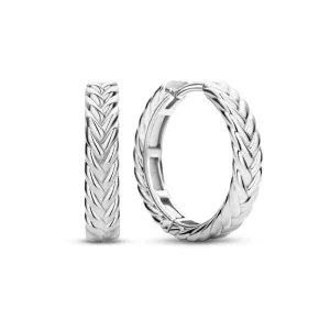 Boucles d'oreilles Créoles TI SENTO - Argent (7883SI)