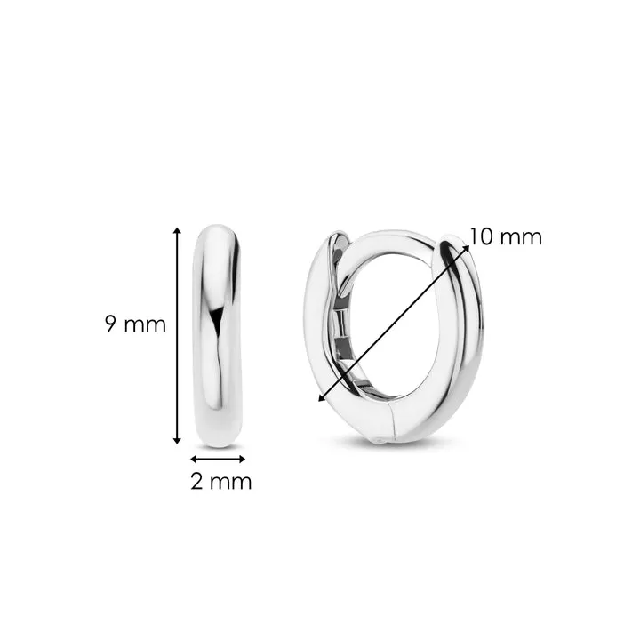 Boucles d'oreilles Créoles TI SENTO - Argent (7954SI)