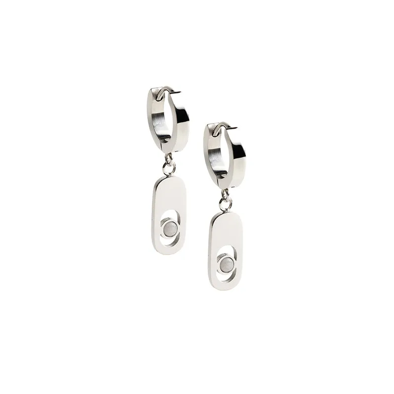 Boucles d'oreilles Didyma - Kéfi Silver White (KE1)