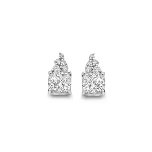 Boucles d'oreilles Naiomy - Argent et zircons (N3Y56)