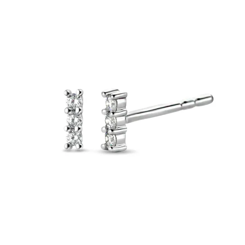 Boucles d'oreilles TI SENTO - Argent, zircons (7870ZI)