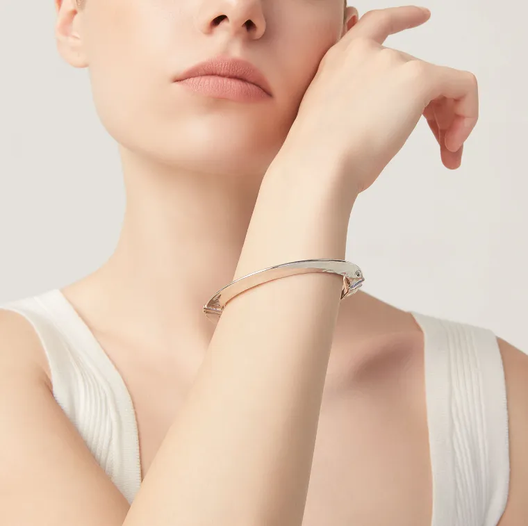 Bracelet Jonc Giovanni Raspini - Blade, Argent (11775)