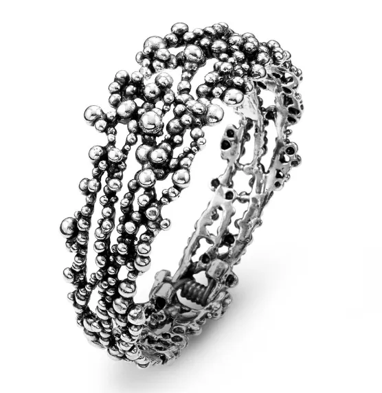 Bracelet Jonc Giovanni Raspini - Perlage, Argent (09531)