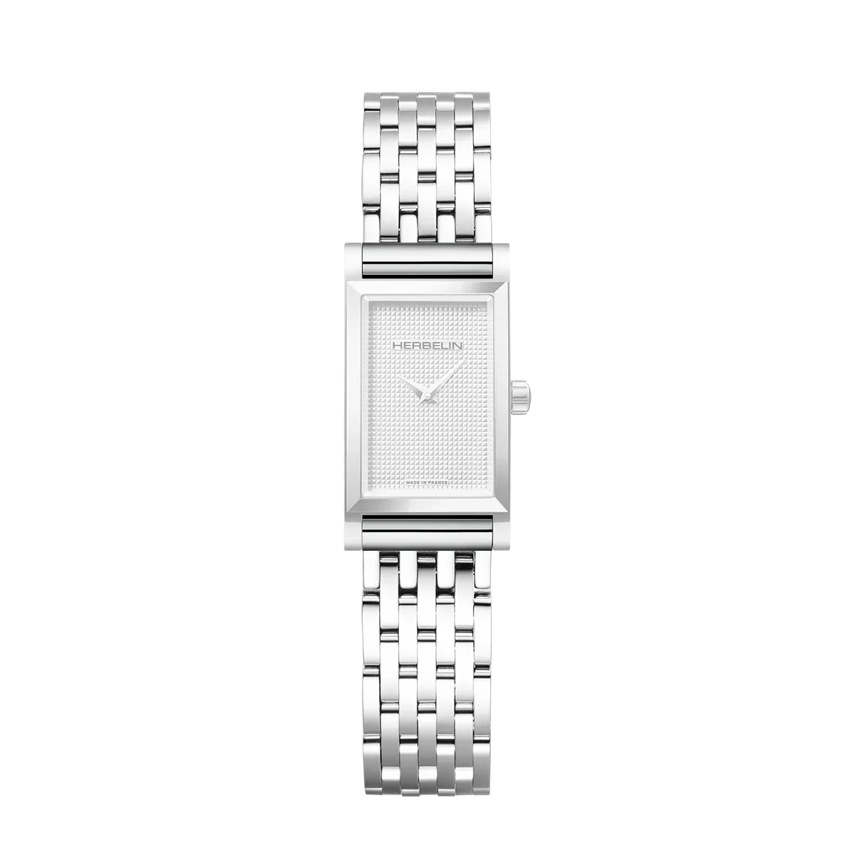 Bracelet montre Antarès Herbelin - Acier simple maille (BRAC17048AP)