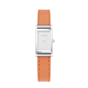 Bracelet montre Antarès Herbelin - Cuir simple orange (BRAC17048A18)