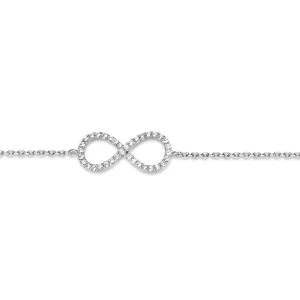 Bracelet Naiomy Infini - Argent et Zircon (N4C11)