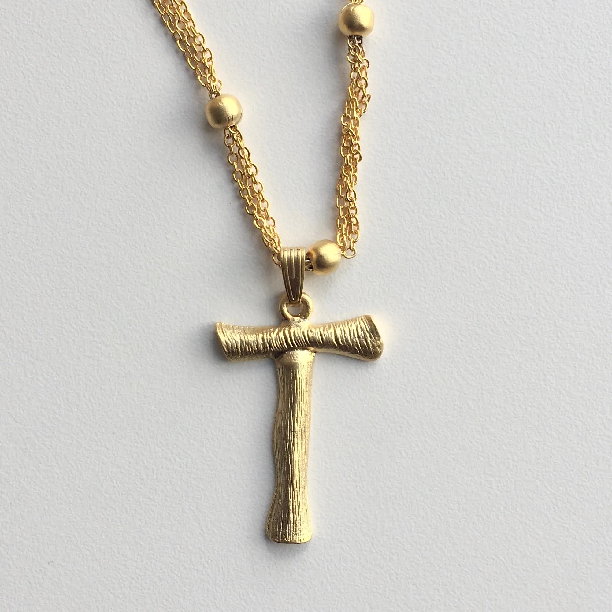 BRASS "INITIAL" PERSONALIZED PENDANT MADE IN TURKEY AND #1 TRENDSETTER STYLE