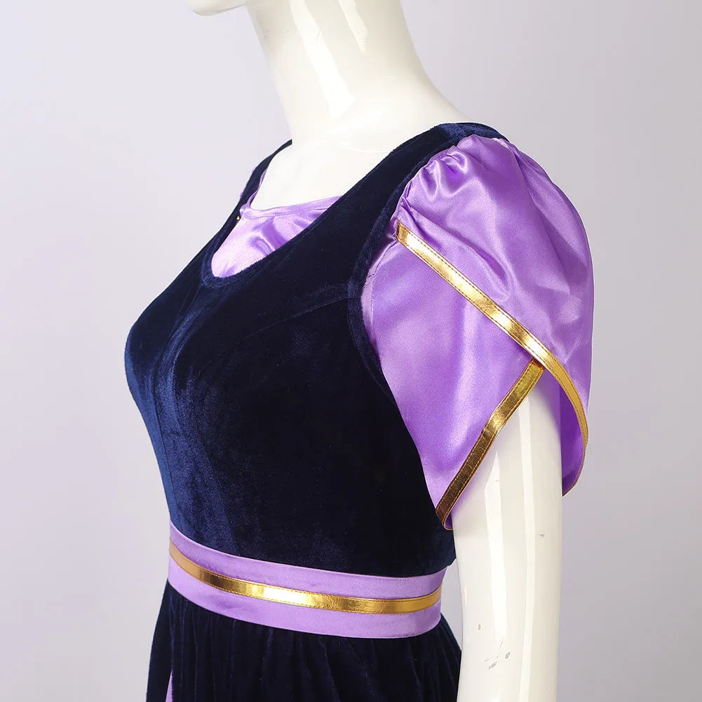 Bridgerton Season 2 Kate Sharma TV Character Purple Dress Cosplay Costume Outfits Halloween Carnival Suit