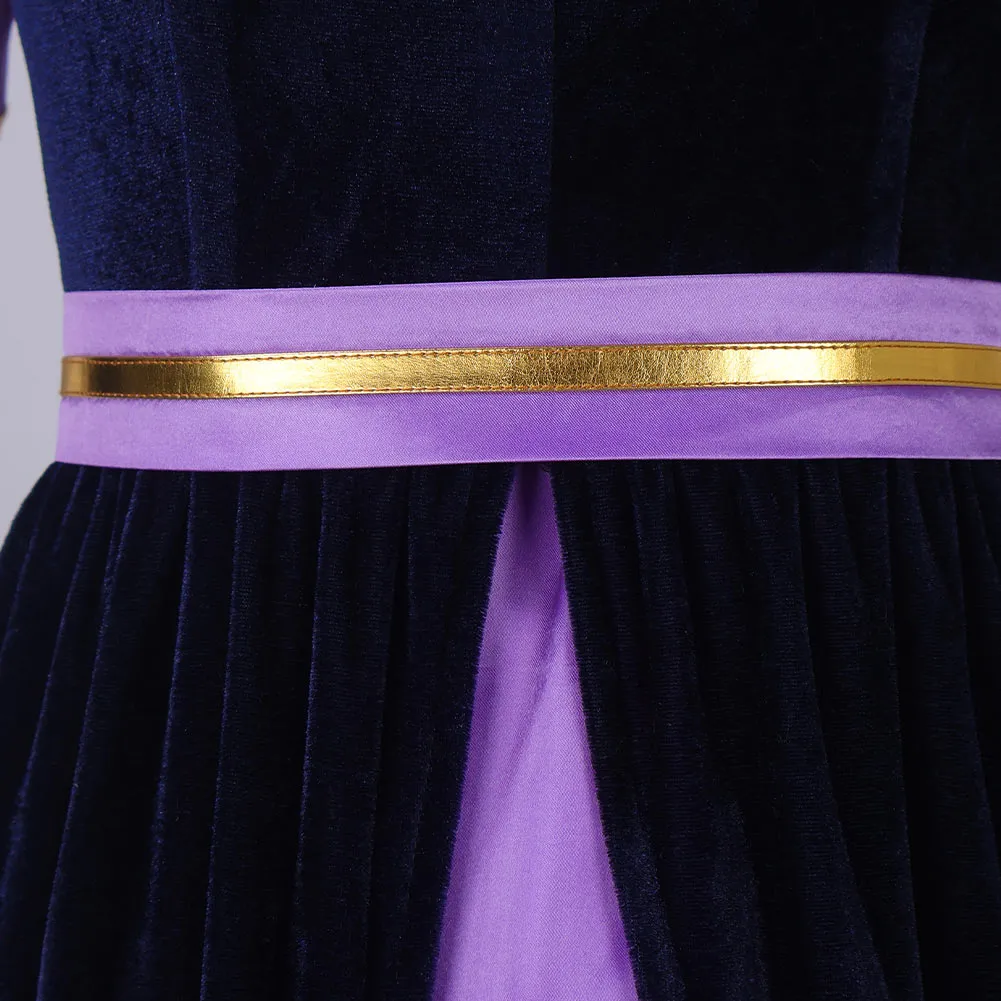 Bridgerton Season 2 Kate Sharma TV Character Purple Dress Cosplay Costume Outfits Halloween Carnival Suit