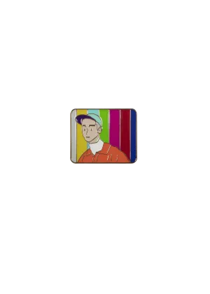 Brooch Skateboard Boy
