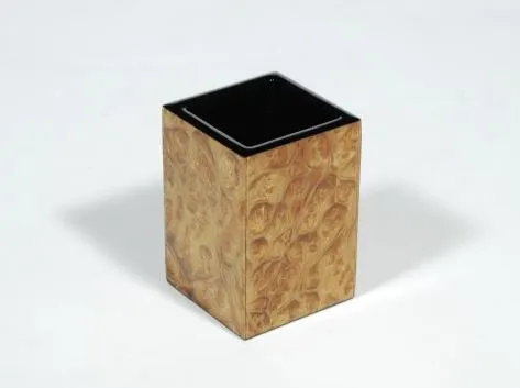 Brush Holder Walnut Burl - Pacific Connections