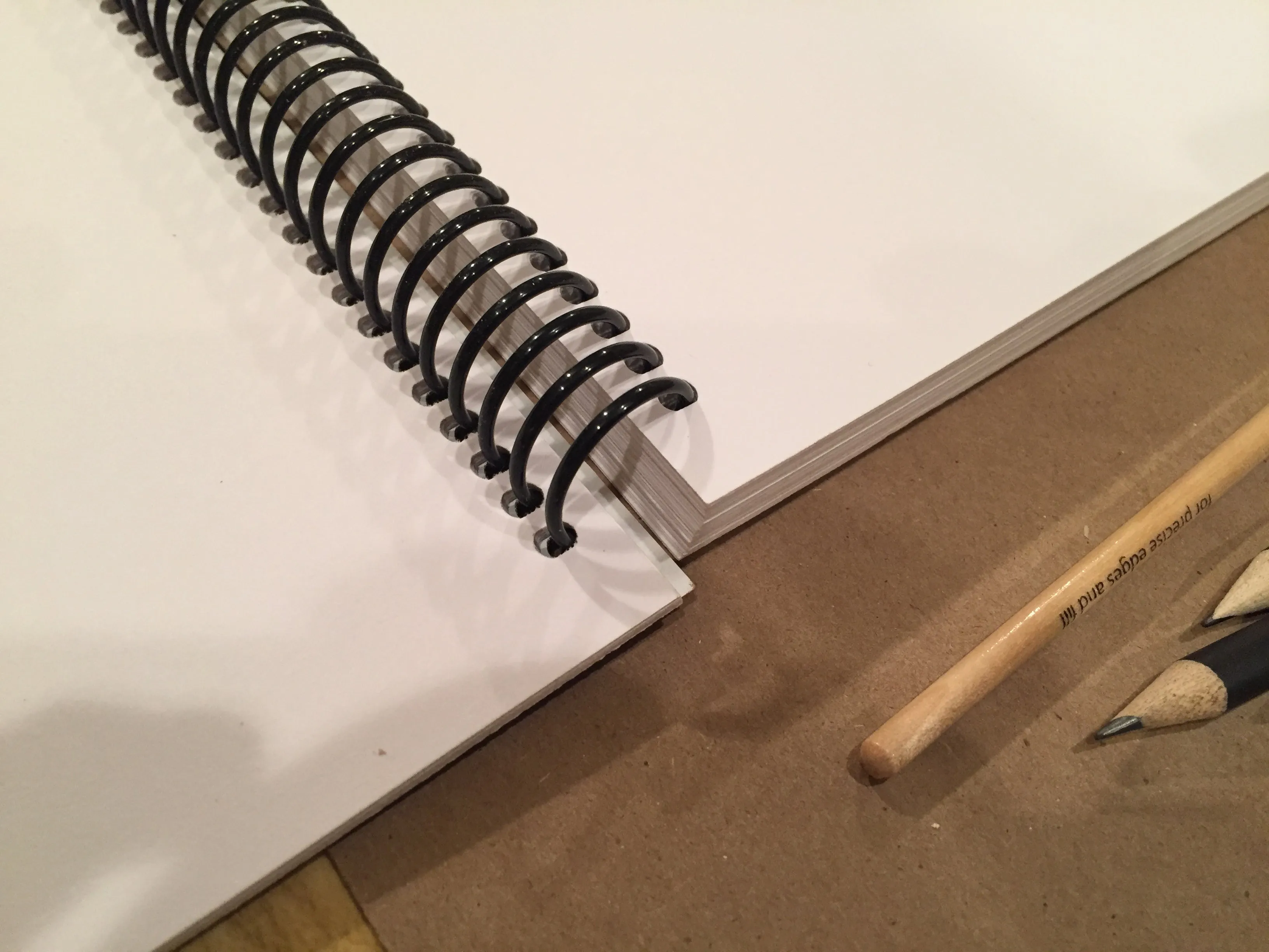 BUK brand Sketchbook. Spiral Bound. Left Spine. Multi-Media. (8.5" x 11") SB-50100-LS
