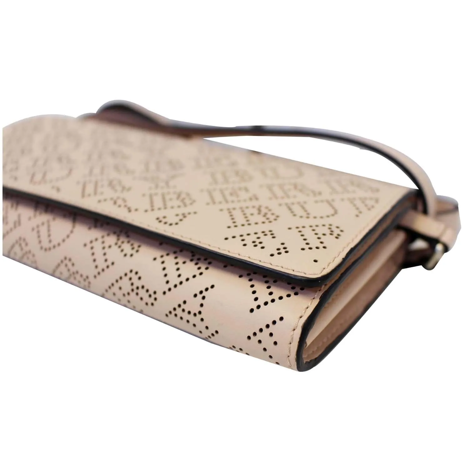 BURBERRY Hampshire Perforated Leather Crossbody Bag