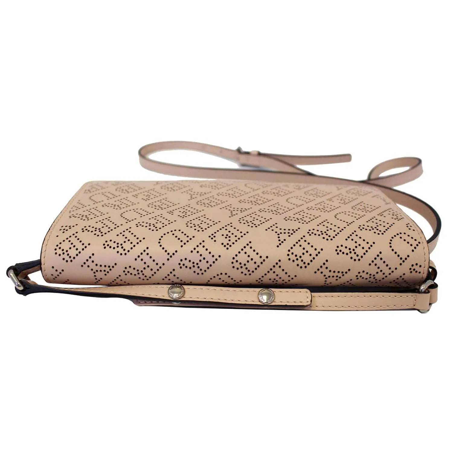 BURBERRY Hampshire Perforated Leather Crossbody Bag