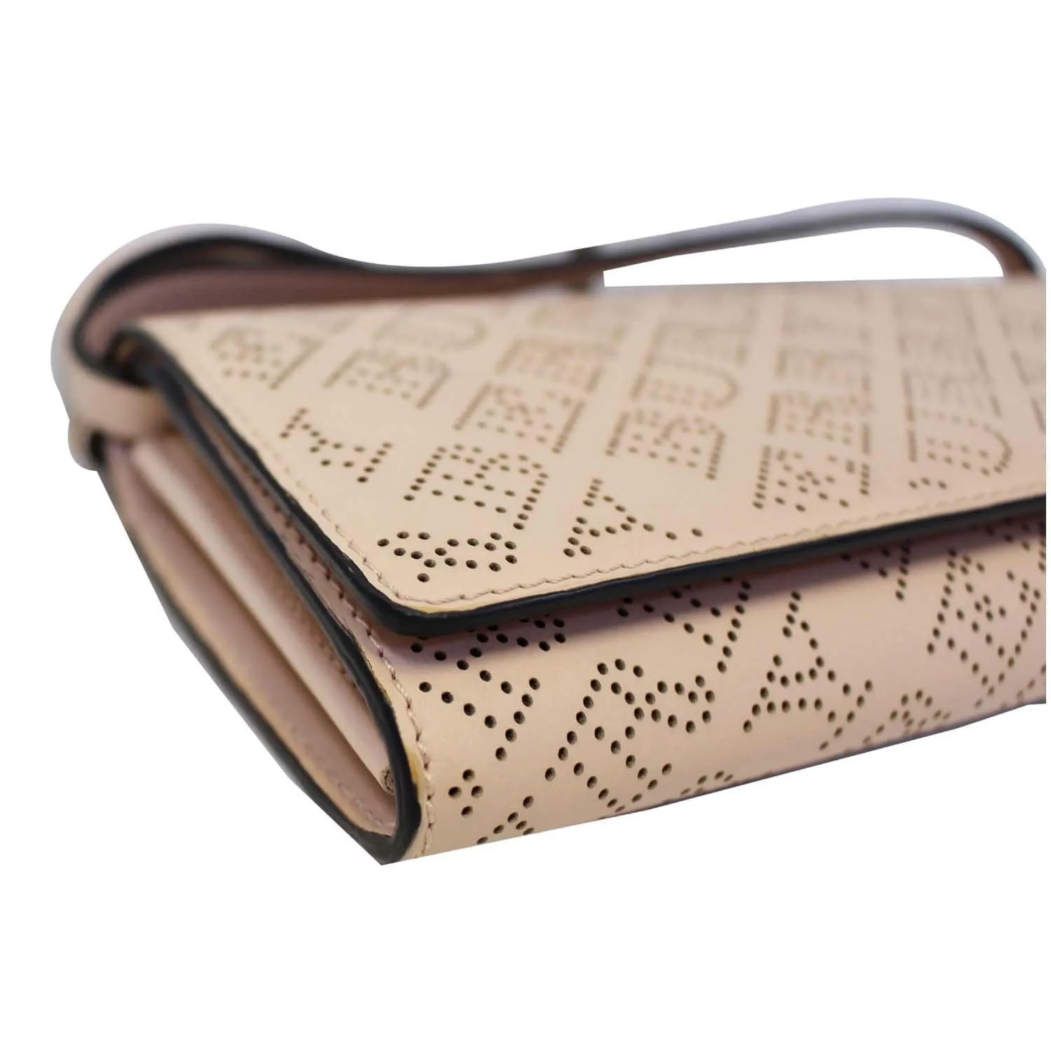 BURBERRY Hampshire Perforated Leather Crossbody Bag