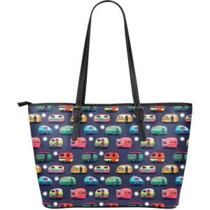 Camper - Large Leather Tote Bag