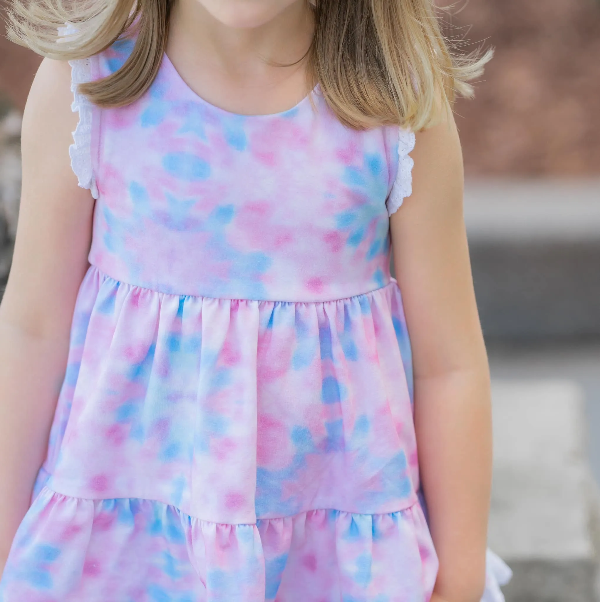 Candy Heart Tie Dye Tunic only (cap or sleeveless)