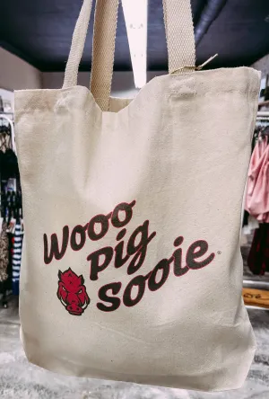 CANVAS TOTE - WOOO PIG SOOIE