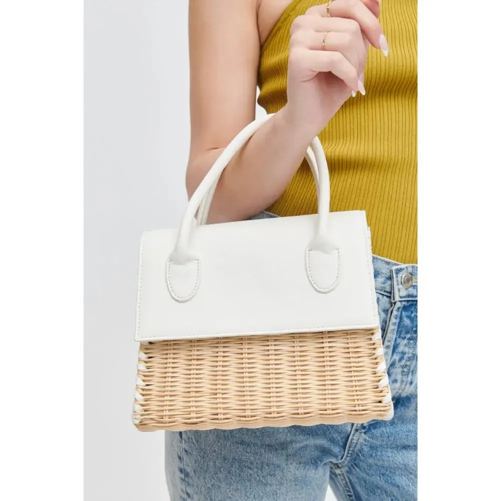 Caspian Crossbody White