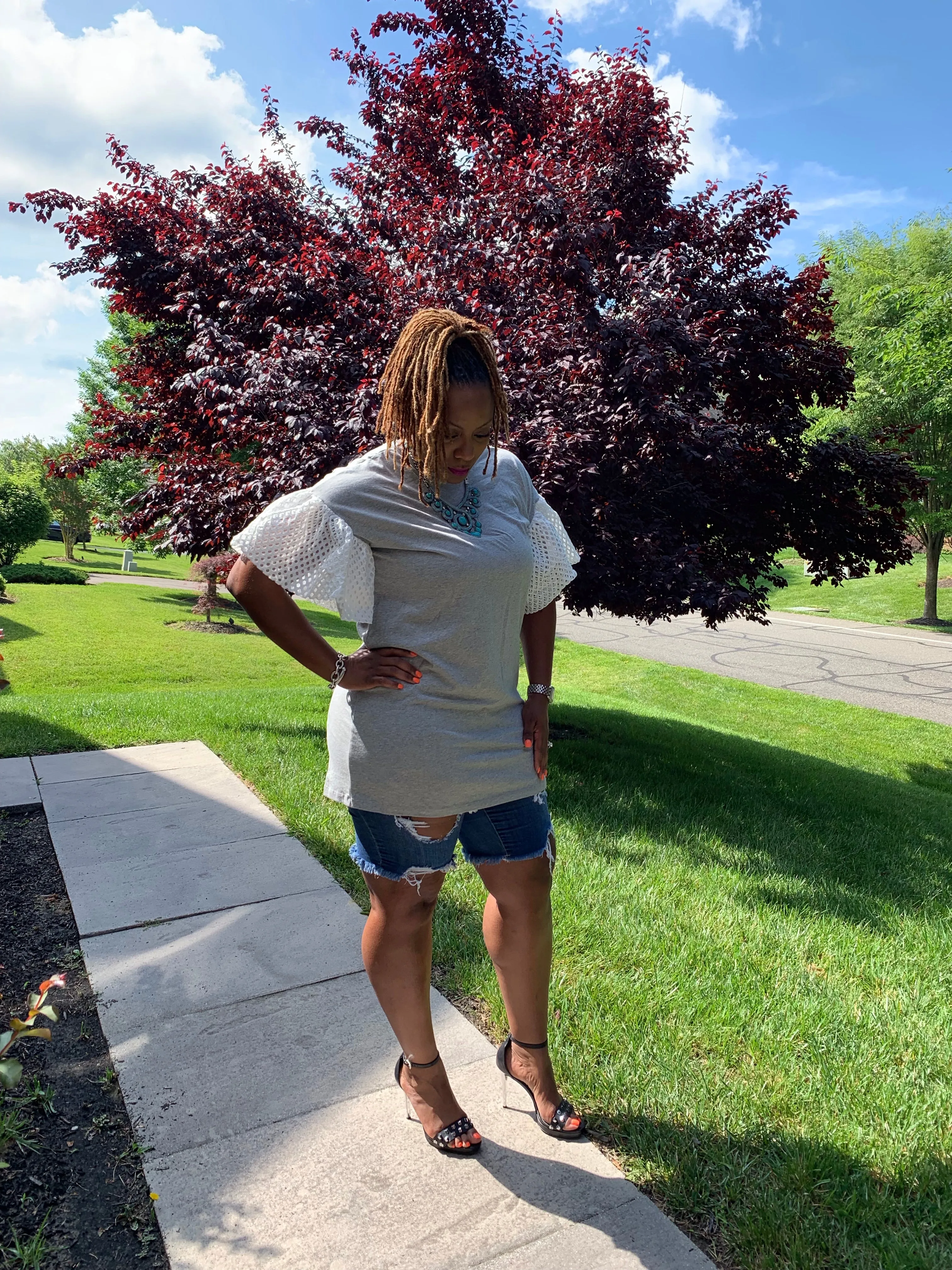 Catch Me Something Pullover Dress
