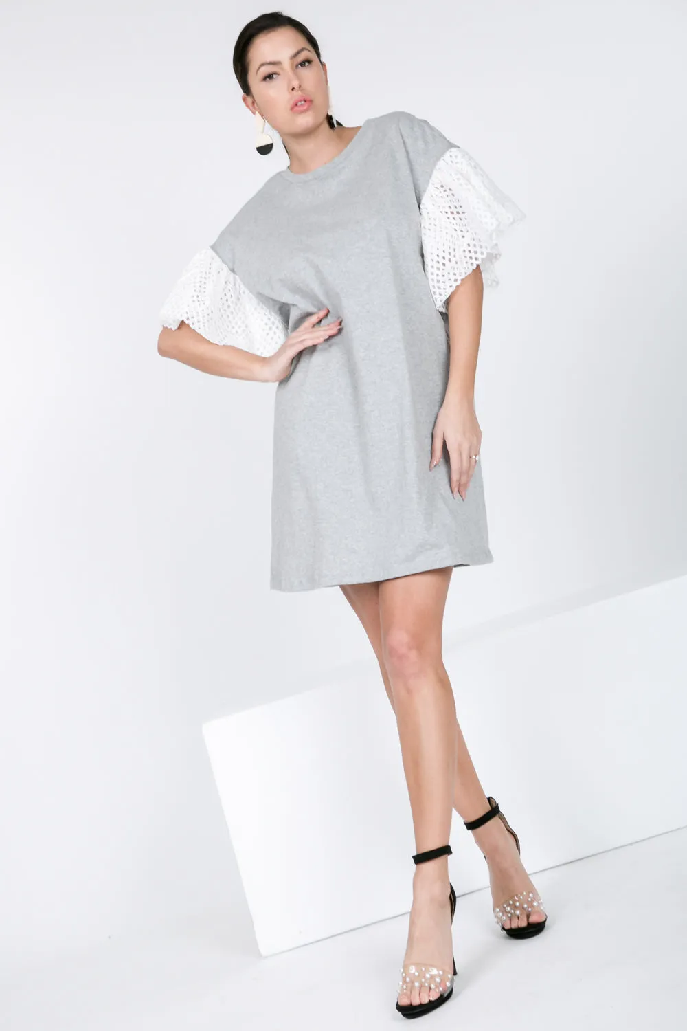 Catch Me Something Pullover Dress