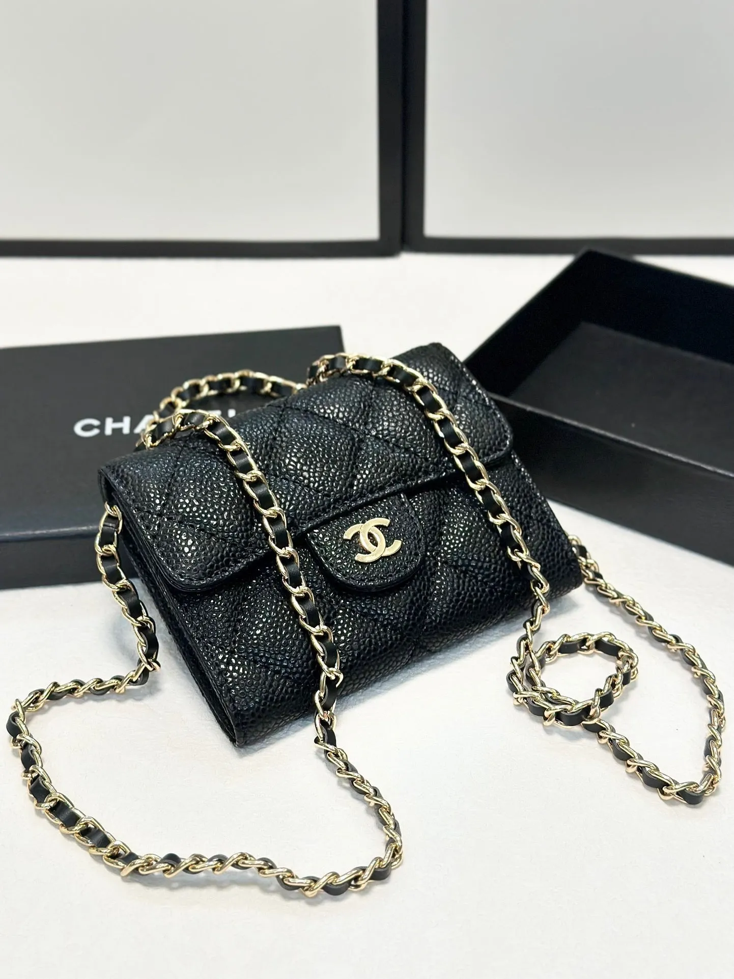 Caviar Cowhide Small Backpack
