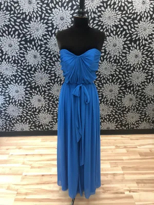 Cerulean Ruched Gown