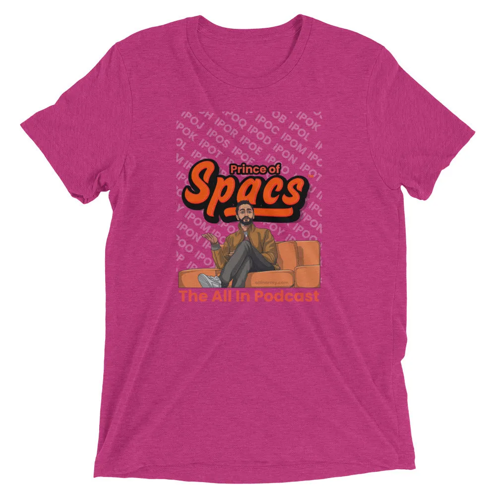 Chamath Palihapitiya: The Prince of SPACs - Short sleeve t-shirt