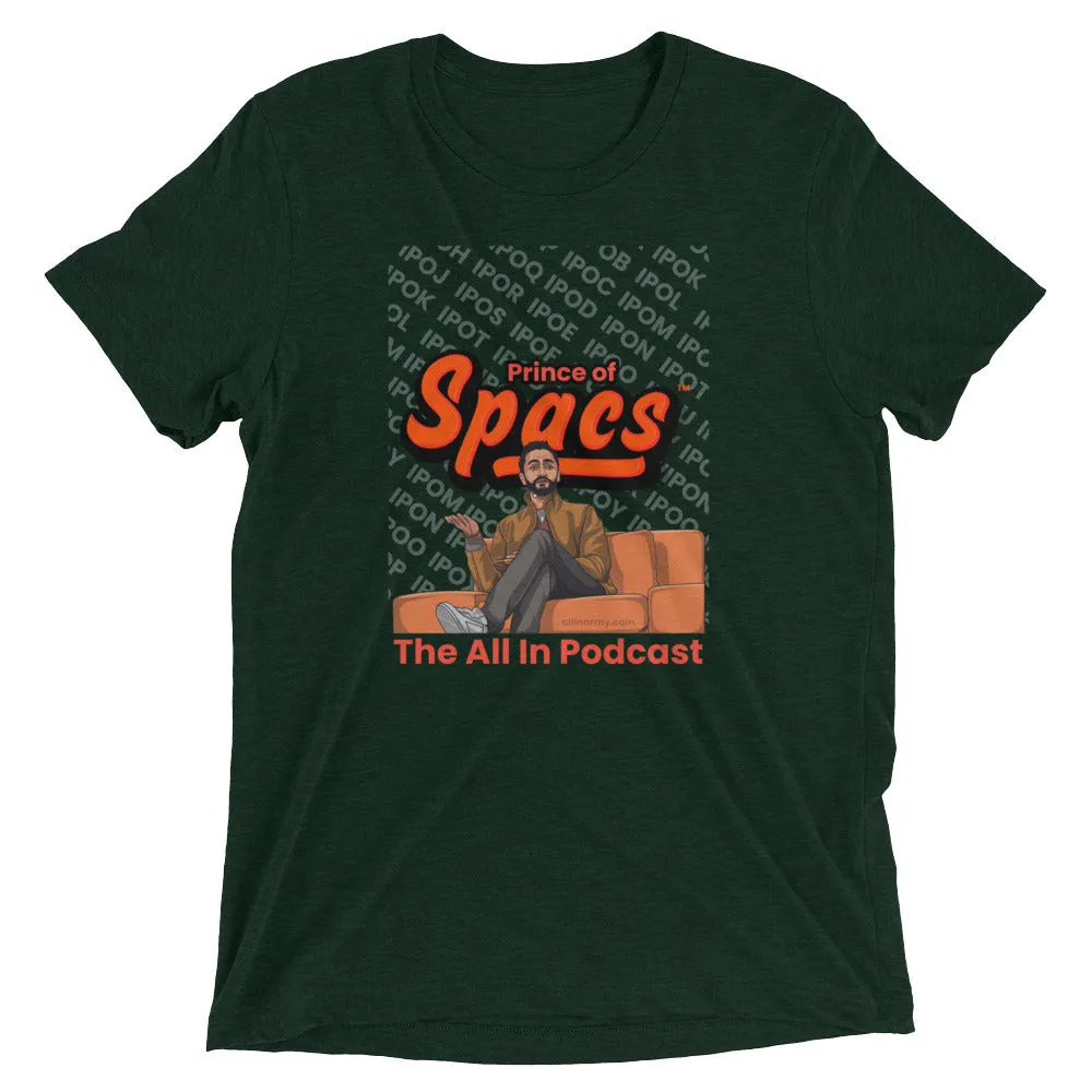 Chamath Palihapitiya: The Prince of SPACs - Short sleeve t-shirt