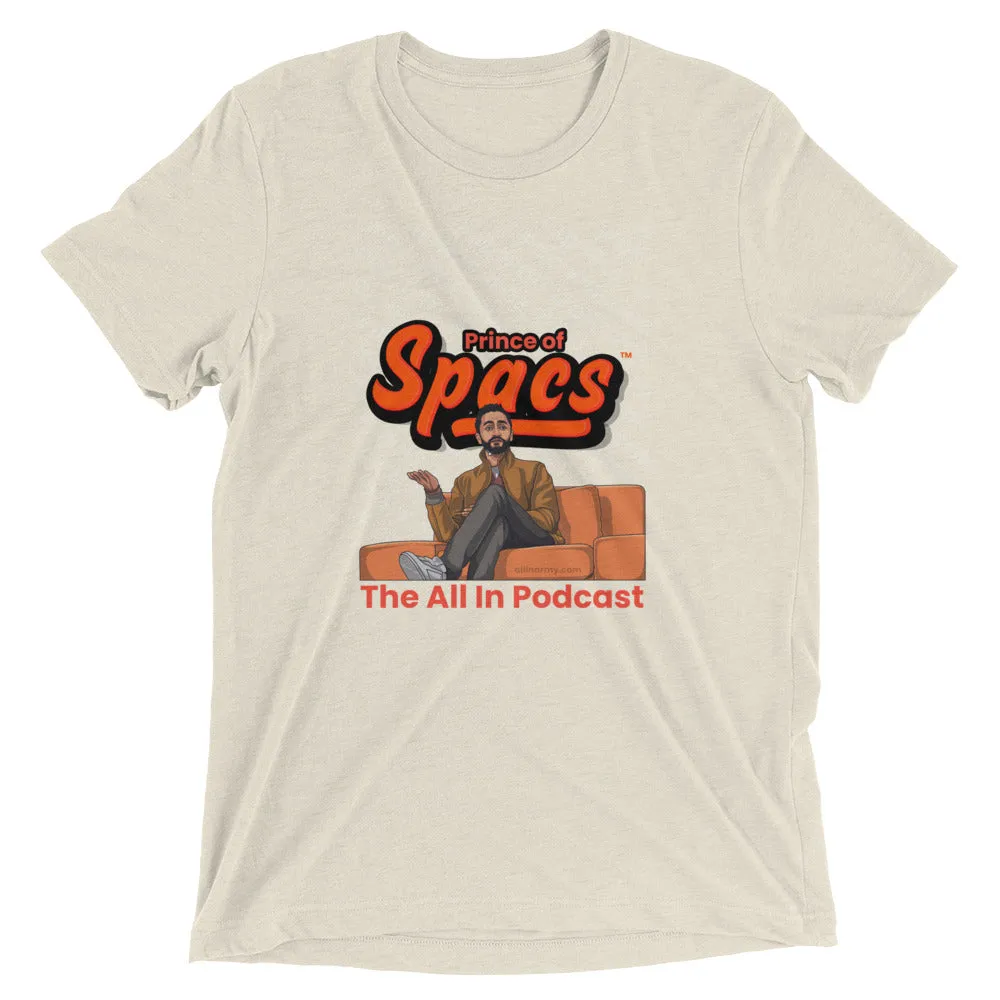 Chamath Palihapitiya: The Prince of SPACs - Short sleeve t-shirt