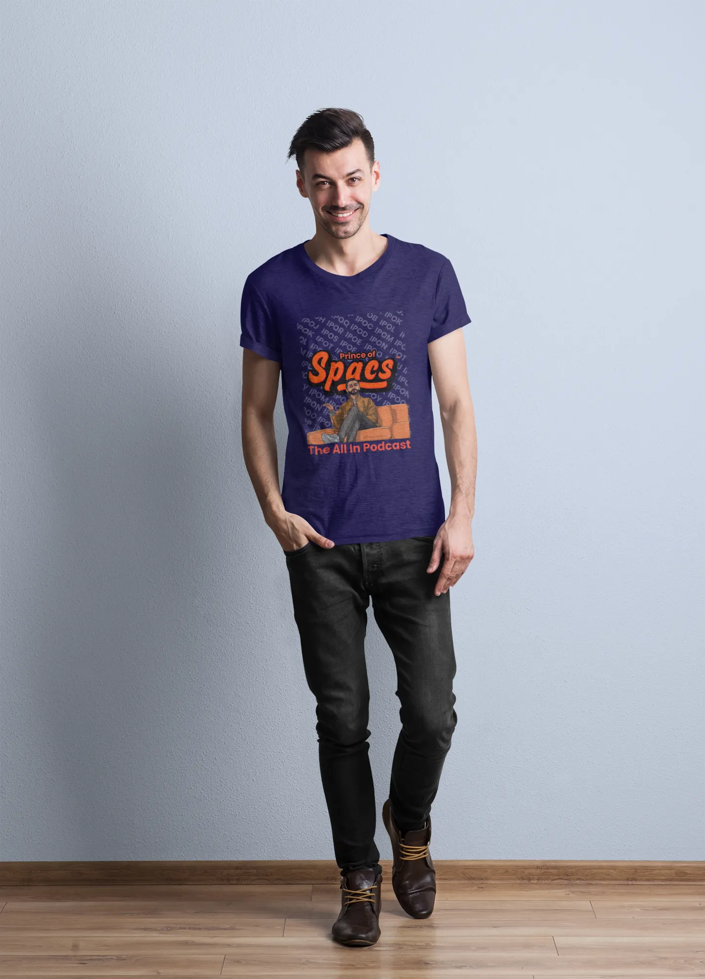 Chamath Palihapitiya: The Prince of SPACs - Short sleeve t-shirt