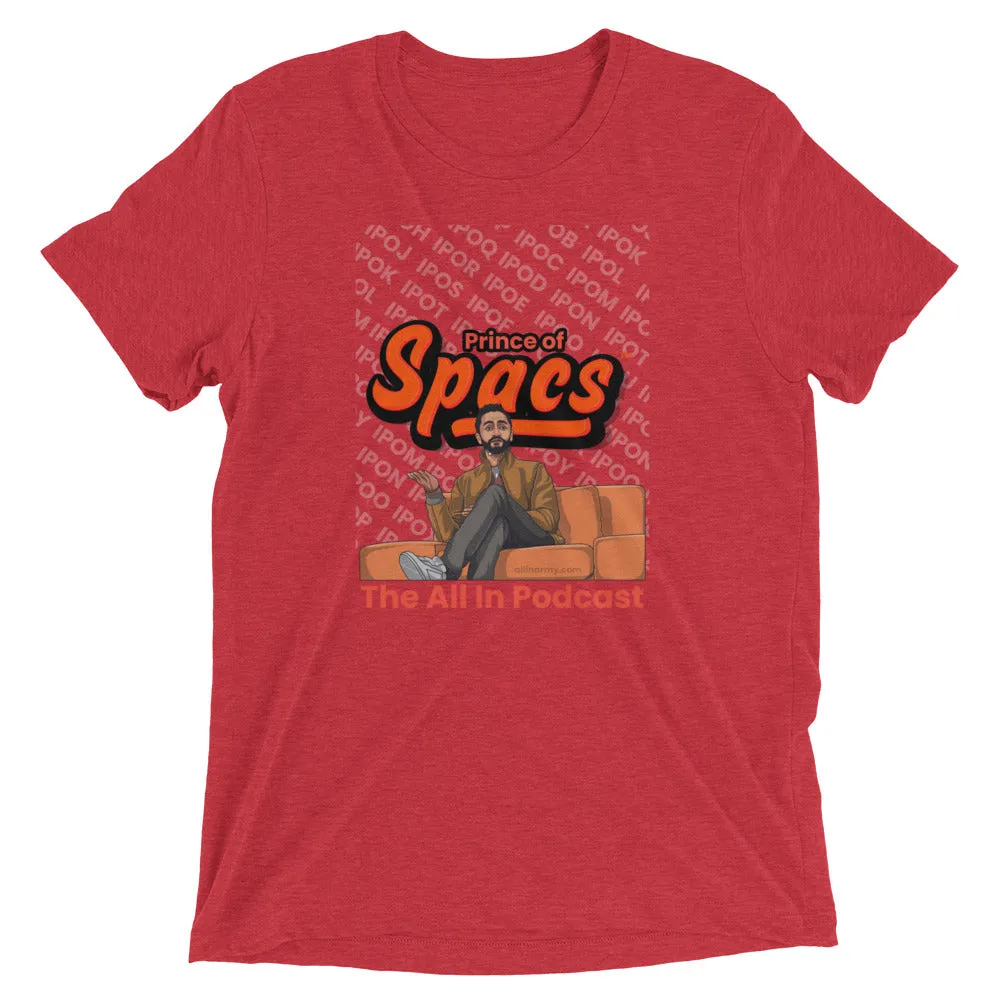 Chamath Palihapitiya: The Prince of SPACs - Short sleeve t-shirt
