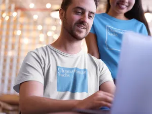 Chamathman Sachs - (Chamath Palihapitiya Goldman Sachs Parody) Short sleeve t-shirt