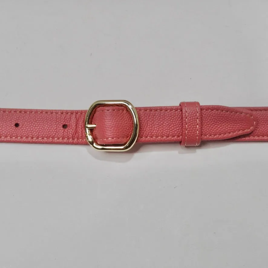 Chanel 2019 Coral Quilted Caviar Business Affinity Waist Bag