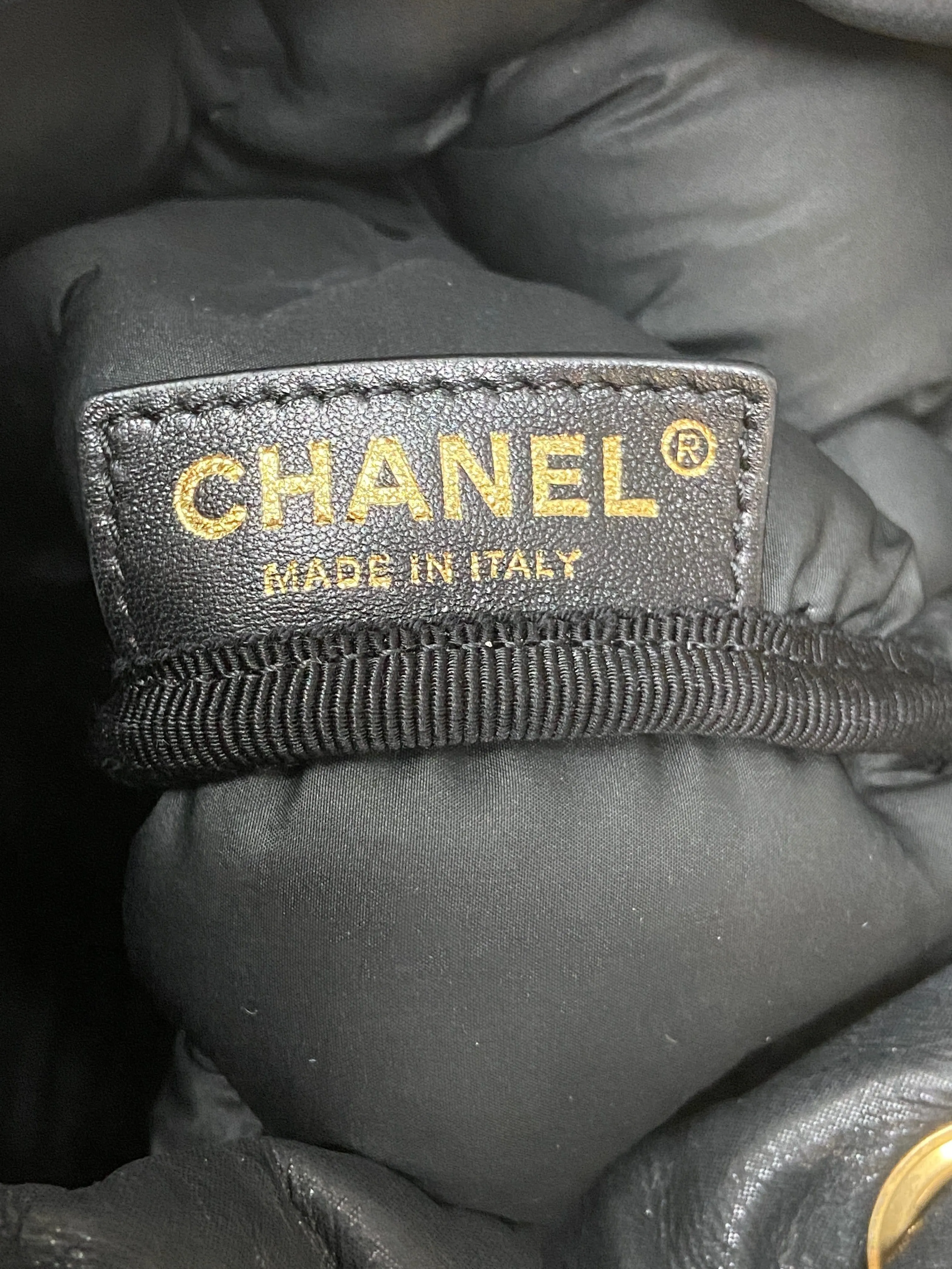 CHANEL Chesterfield Quilted Calfskin Backpack Black