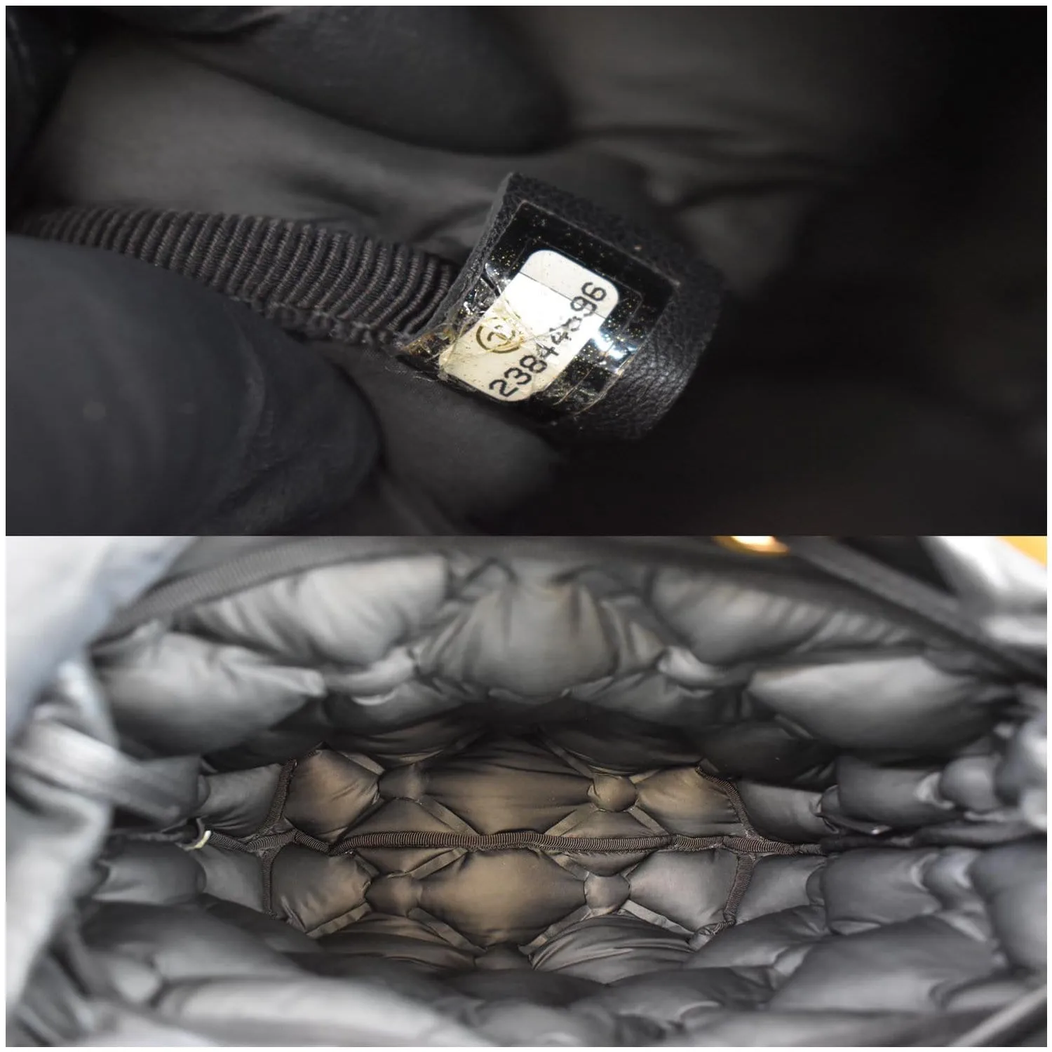 CHANEL Chesterfield Quilted Calfskin Backpack Black